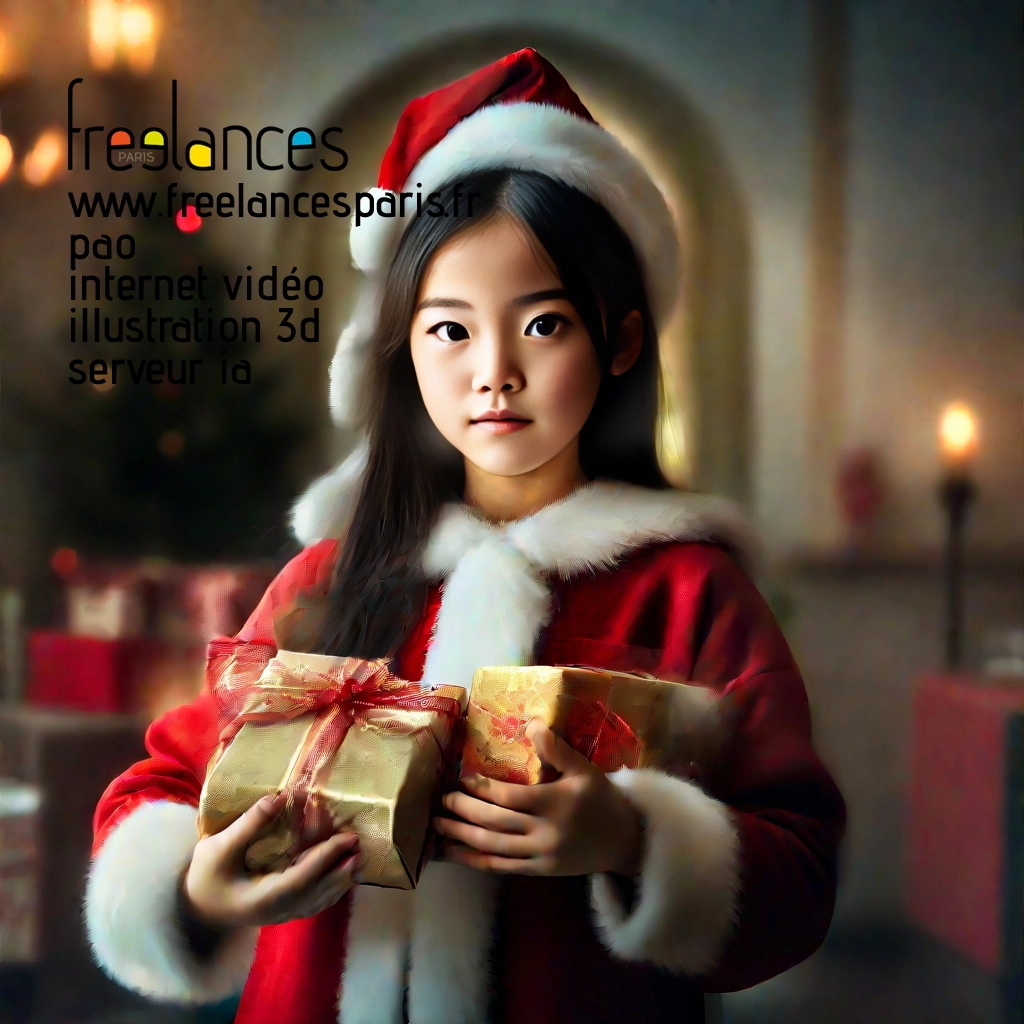 Pao mise en page internet vidéo illustration 3d serveur IA générative AI freelance paris studio de création magazines 8n9ky0l0